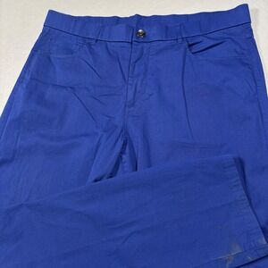 Greyson Montauk Trousers Mens 38/32 Royal Blue 5-Pocket Golf Pants